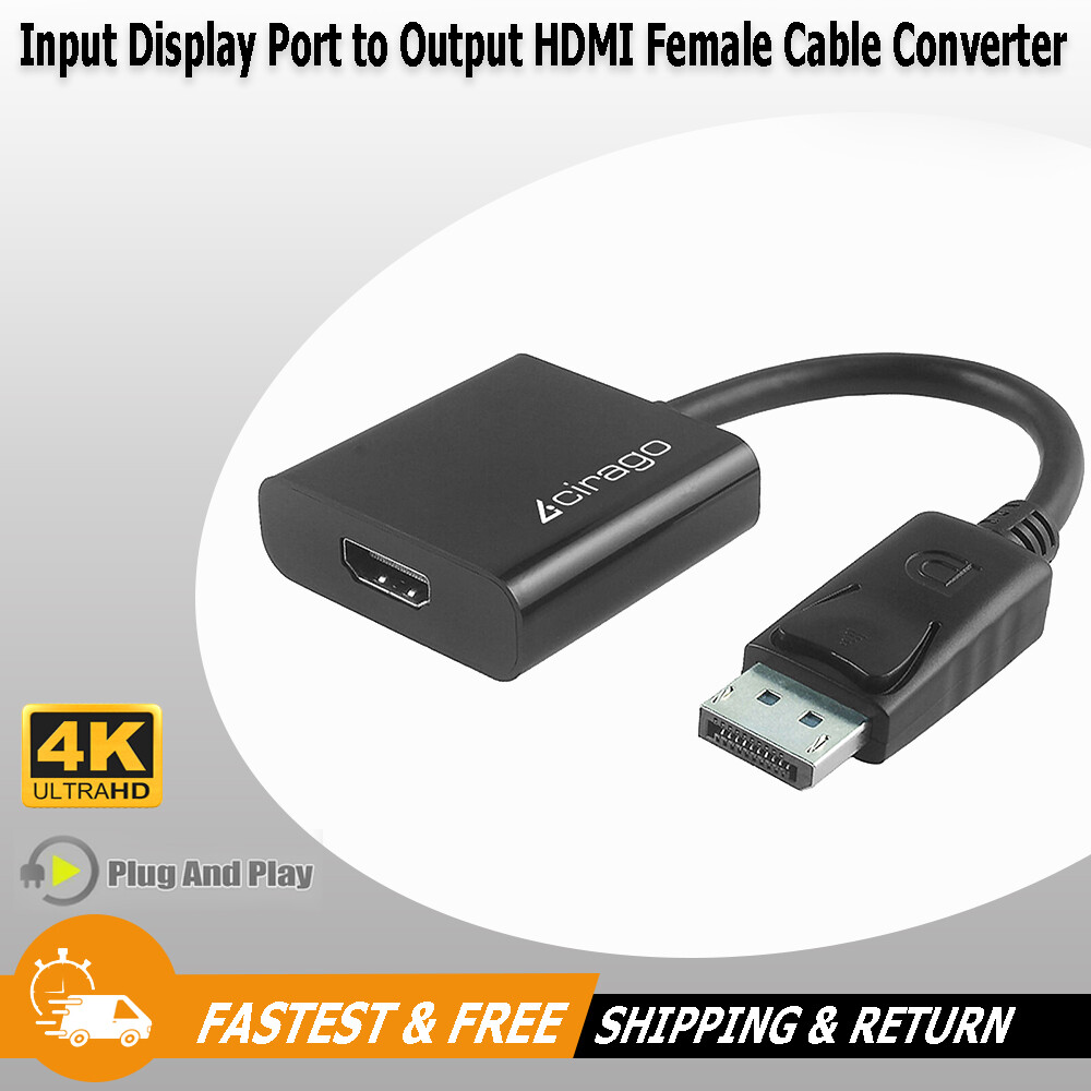 Mini DisplayPort to HDMI/DVI/VGA Display Adapter Grassroots Computers