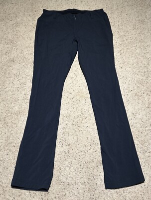 Merrell Aeroblock softshell stretch Navy hiking active pants Women's sz 6