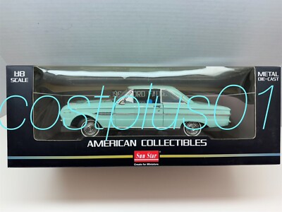 SUN STAR 1963 FORD FALCON HARD TOP 1:18 BLUE AMERICAN COLLECTIBLES