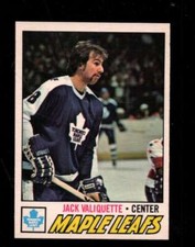 1977-78 O-PEE-CHEE #64 JACK VALIQUETTE EXMT MAPLE LEAFS *X107792