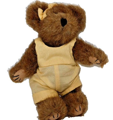 Boyds Bears Clementine McCoy Plush - Collectable Bear Yellow Sunsuit - Blue Eyes