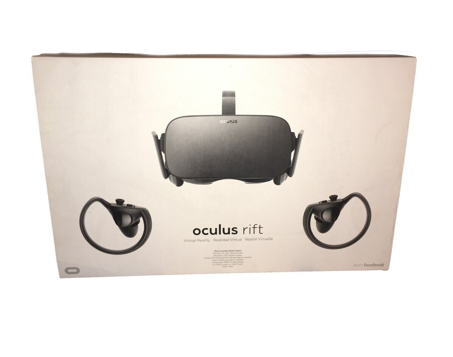 besejret elektropositive Økologi Oculus Rift CV1 Virtual Reality Headset with Controllers + Two Sensors  (Great) | eBay