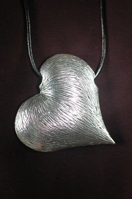 Lederhalskette Anhänger Halskette Kette Lederband Silber Anhänger