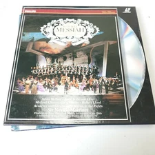 Handel Messiah Laserdisc LD Sir Neville Marriner Free Shipping