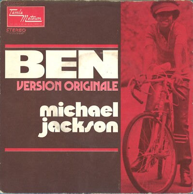 Michael Jackson Ben (7'' Single France - 1972)