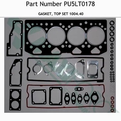 Perkins 1004.4 Hyster H70-155XL  S80-S155XL  JCB 3Cx Backhoe Top Gasket Set