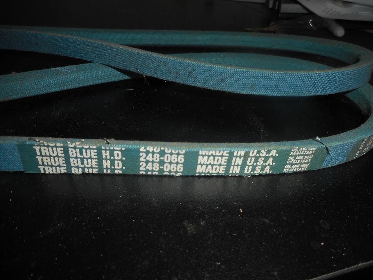 TRANSIT 1~66 Genuine Stens 248-066 True Blue Belt 1/2