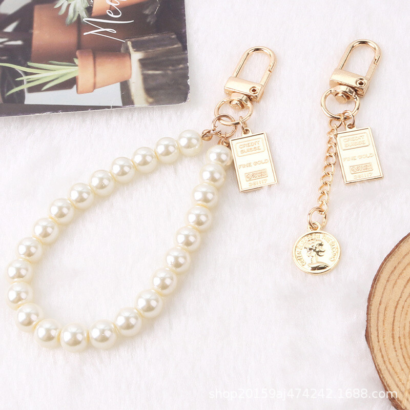 Unisex Letter Key Ring Card Pendant Mobile Phone Case Chain Bag Decor ...