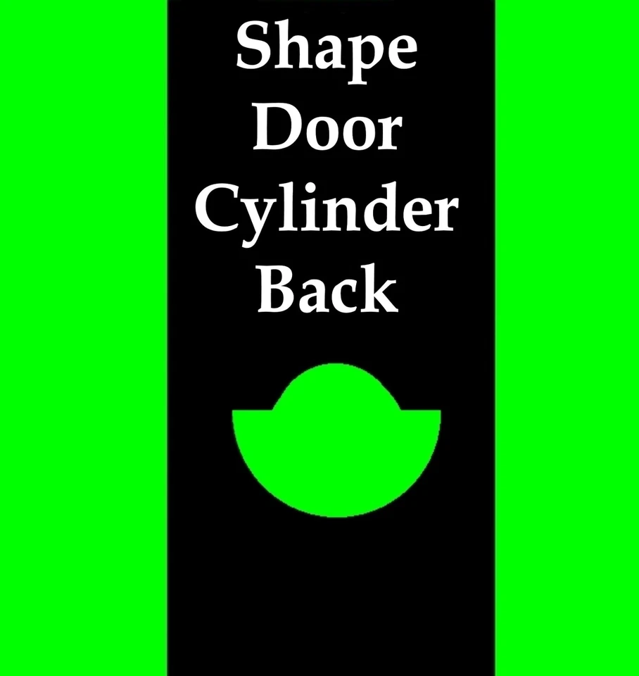 GMC Sierra Pickup GMT800 99-00 Ignition Key Switch Lock Cylinder & Door Lock Set - Image 3 of 3