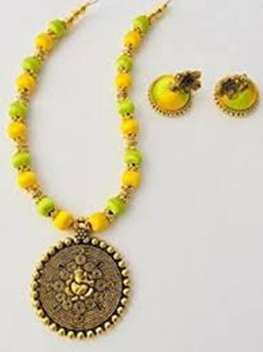 Indian Ethnic cotton balls silk thread 