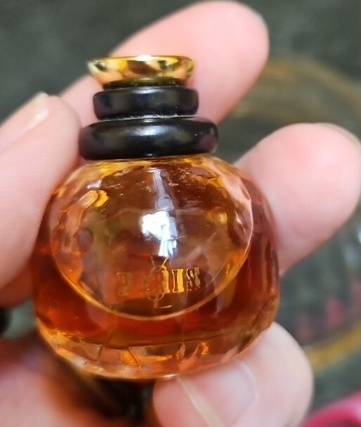 VTG 1980s YSL Paris COLLECTION DIAMANT Real Parfum Perfume 0.25 Oz