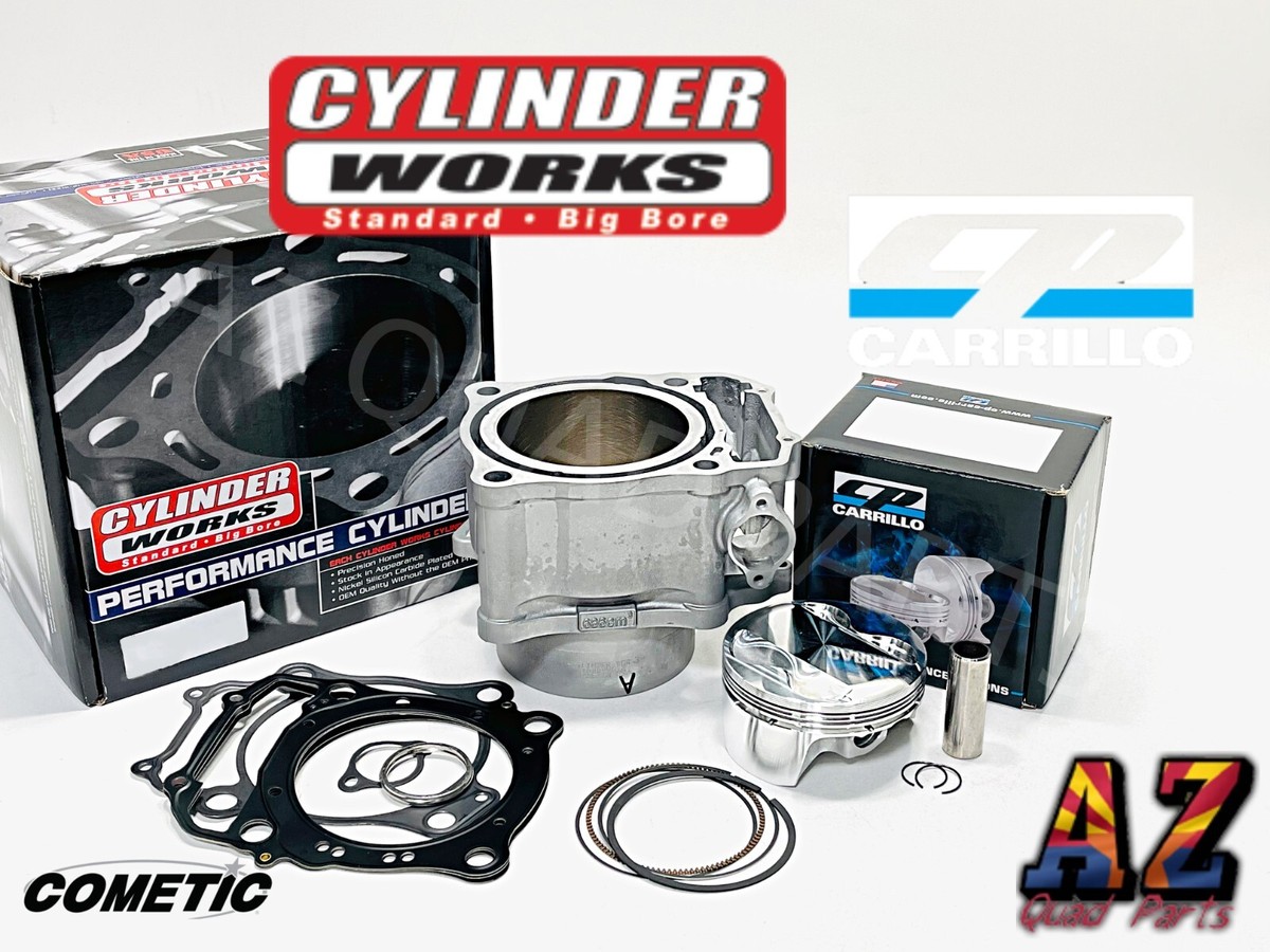 トキ 08 09 Honda TRX 700XX 102mm CP 11:1 Piston Cylinder Cometic Top