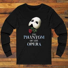 Phantom of The Opera Broadway Musical Men's Black S-3XL