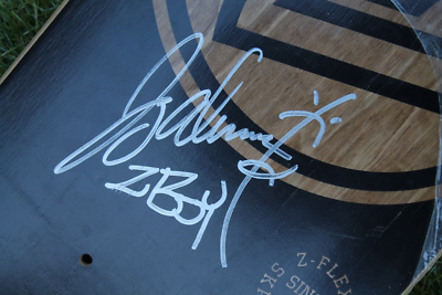 Jay Adams Z-Flex Autographed Dogtown Zephyr Venice 8.5x31in