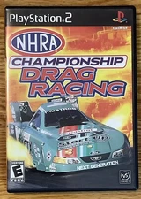 NHRA Championship Drag Racing PS2 PlayStation 2 Video Game + Manual Complete