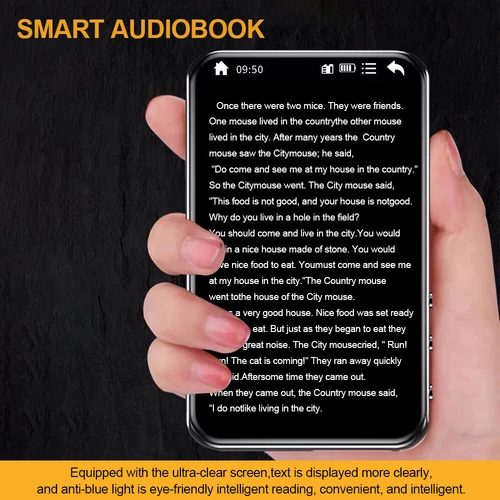 Support 256GB 4" Bluetooth LED MP3/MP4 Lossless Music Player FM Radio Recorder - Picture 11 of 17