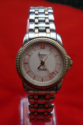 Armbanduhr  ''Tissot''  Modell Ballade, Quarzuhrwerk, Saphirglas, Datumsanzeige