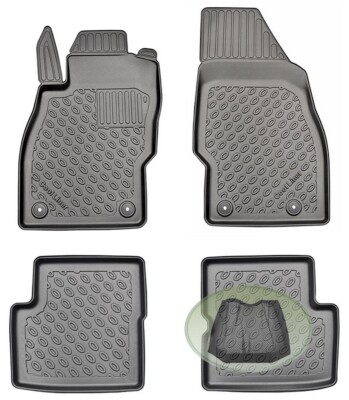 Z516911 TPE-Schalenmatten kompatibel mit  Opel Corsa D Selection  Schrägheck Hat
