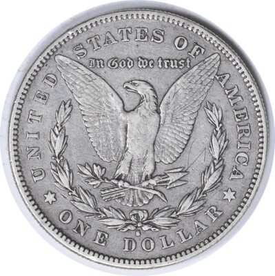 1878-S VAM 56 Morgan Dollar Long Arrow Shaft VF Uncertified #1123