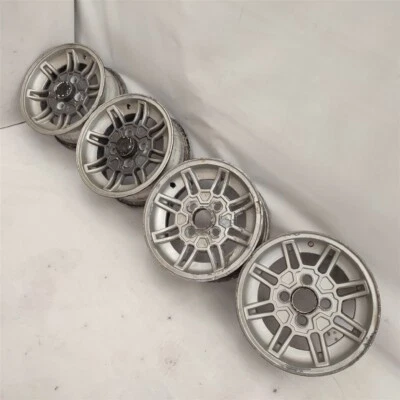 FORD CAPRI ESCORT 13 ZOLL 5.5J ET28.5 Original 4X Felgen Alufelgen Aluminium RiM - Bild 1 von 4