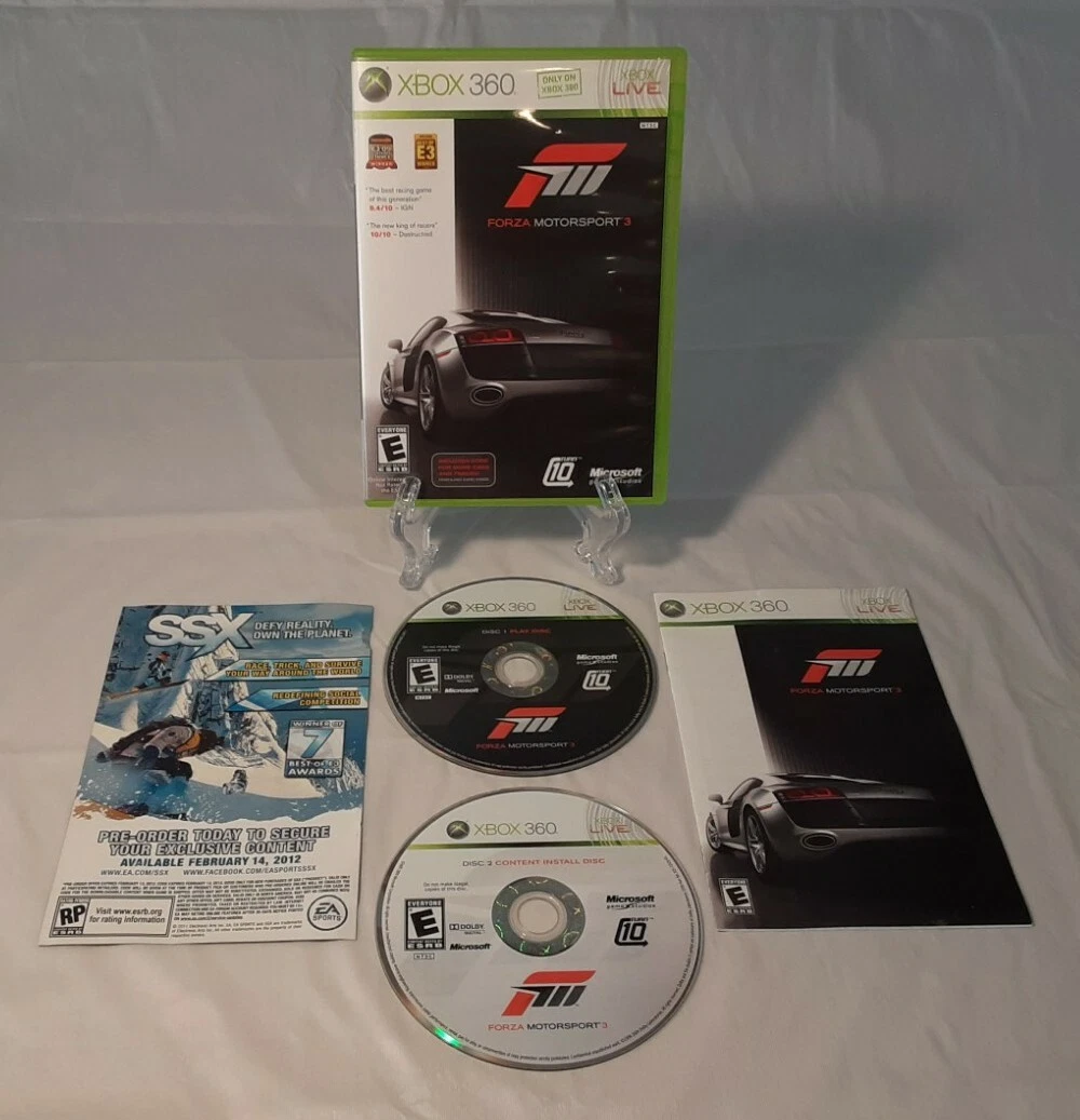 Forza Motorsport 3 - Xbox 360, Good Xbox 360, Xbox 360 Video Games  882224866484