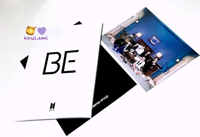 BTS BE Deluxe Weverse Preorder Gifts Lyric Note & Postcard | eBay