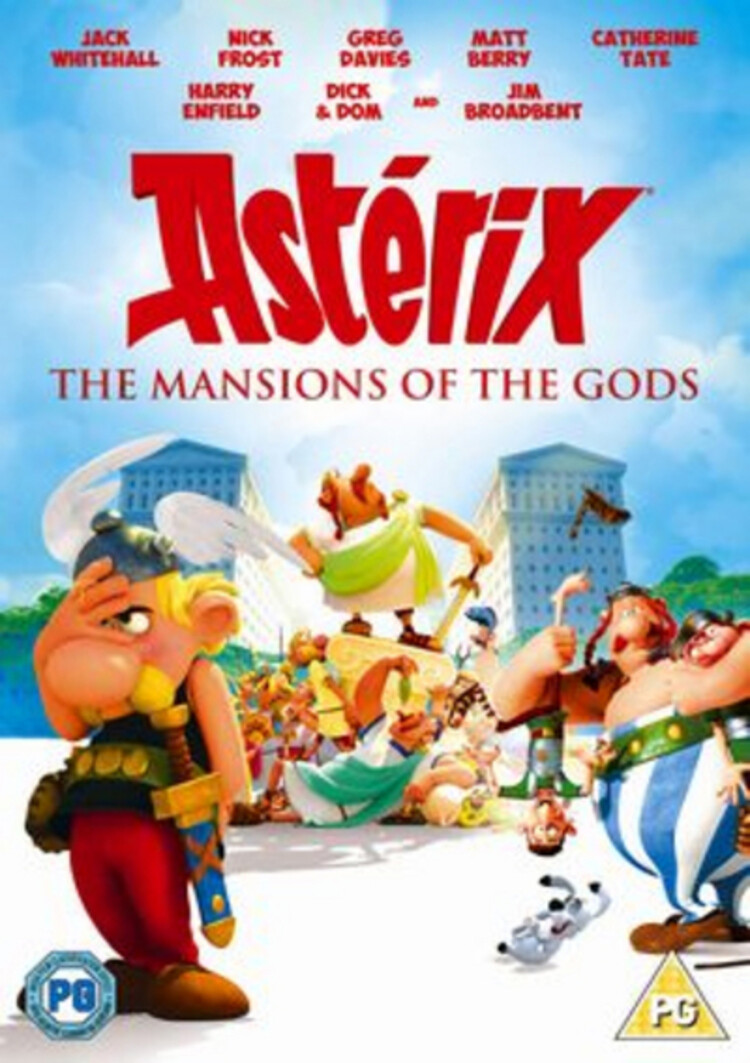 Asterix: The Mansions of the Gods (DVD) Jack Whitehall Nick Frost Catherine Tate