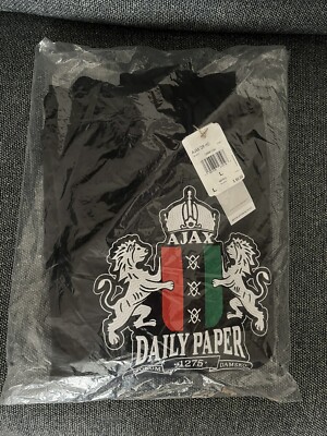 Adidas AJAX AMSTERDAM - DAILY PAPER GRAPHIC HOODIE - Size L