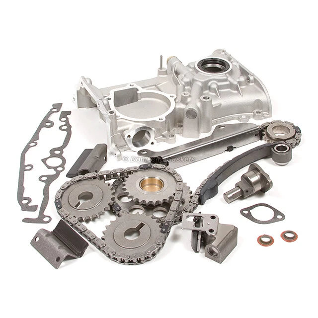 Fit 91-99 Nissan Sentra 200SX NX 1.6L DOHC Timing Chain Oil Pump Kit GA16DE - Image 2 of 4