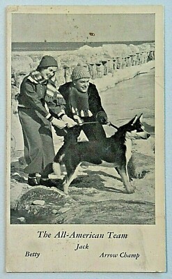The All-American Team Jack Armstrong Betty & Arrow Champ Promo Postcard A352