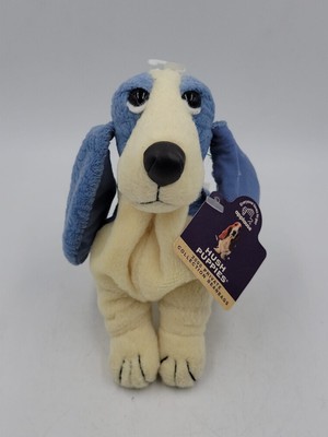 Hush Puppies  Applause  Blazer Blue Beanie Baby Collectible  Dog 