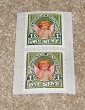 The Gifted Line John Grossman Sticker Half Strip ~ Cherub One Sent   RHTF (1987)