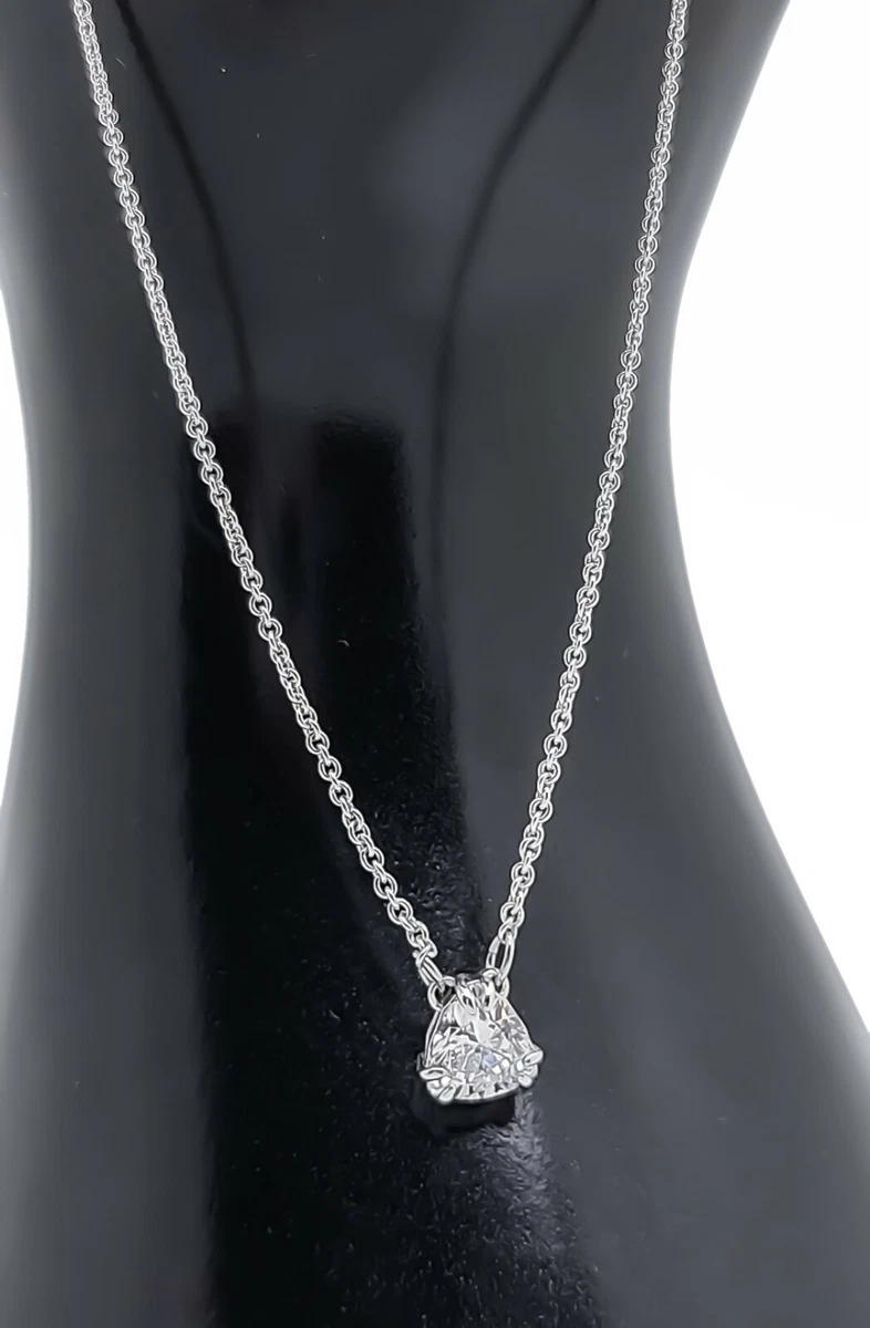 New SWAROVSKI Rhodium Trilliant cut crystal Millenia Pendant 