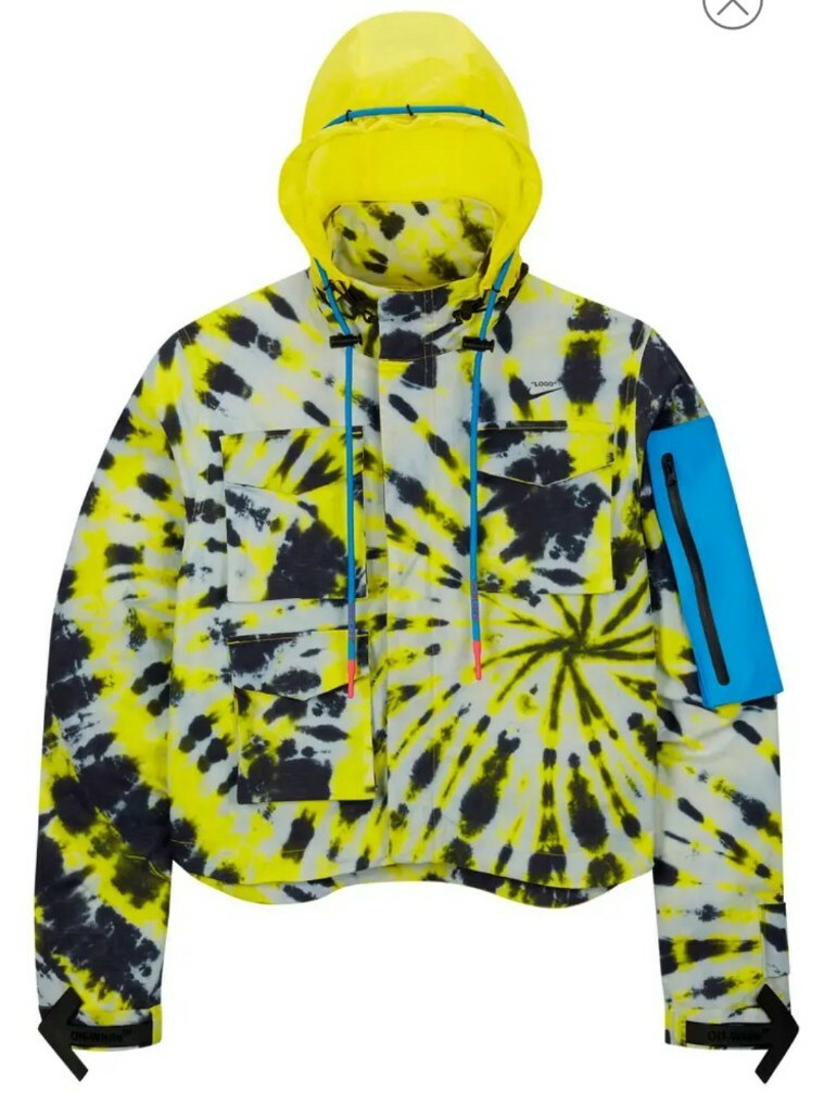 OFF WHITE X NIKE Giacca NIKE x Off White donna Volt Tie Dye taglia small