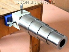 Oval Stepped Steel Bracelet Mandrel With Rotating Bench Holder
