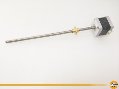 ACT Motor GmbH 1PC Nema17 17HSL4417-250-X-300 Linear Motor 3D-Drucker 1.7A 0.4Nm