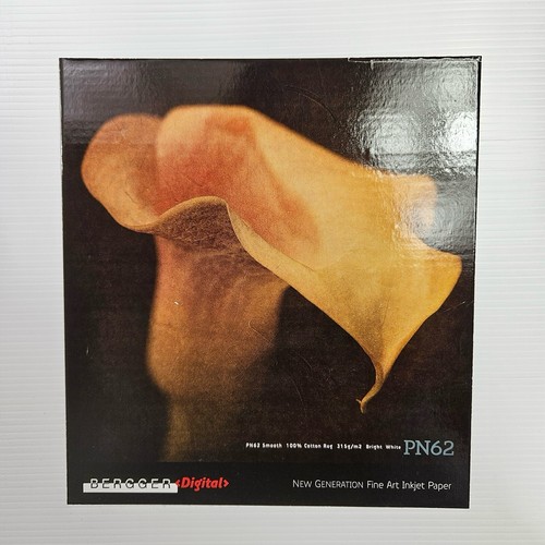 BERGGER Digital PN62 Smooth Photo Inkjet Paper Cotton Rag 25 Blatt A3+ 13x19 - Bild 2 von 7