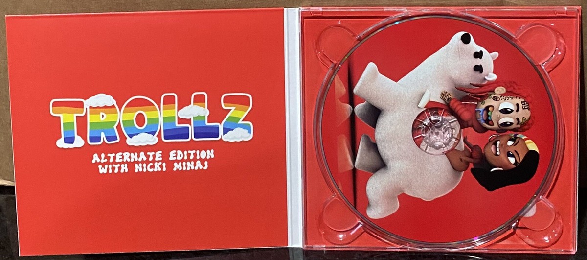 SIGNED Trollz CD Tekashi 6ix9ine & Nicki Minaj Official Autograph SIGNED Trollz CD Tekashi 6ix9ine & Nicki Minaj Official Autograph