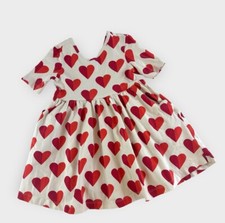 Hanna Andersson Heart Red Dress