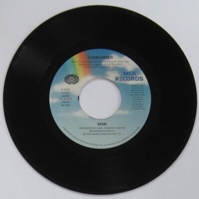 Shai - USA 45 - ''Comforter'' (Radio Re-Mix & Smoove Vocal Mix) - A-side plays NM