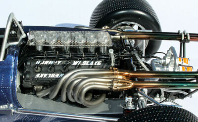 1 12 Large 1967 AAR Eagle Gurney-weslake V-12 Race Car W