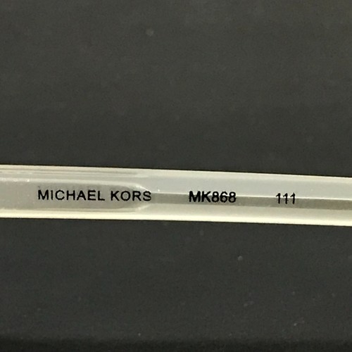 Michael Kors Eyeglasses Frames MK868 111 Matte Clear Rectangular 50-17-135 - Picture 12 of 12