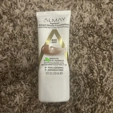 Almay Ageless Anti-Aging Foundation Smart Shade Face Makeup 800 Deep 1 Fl Oz