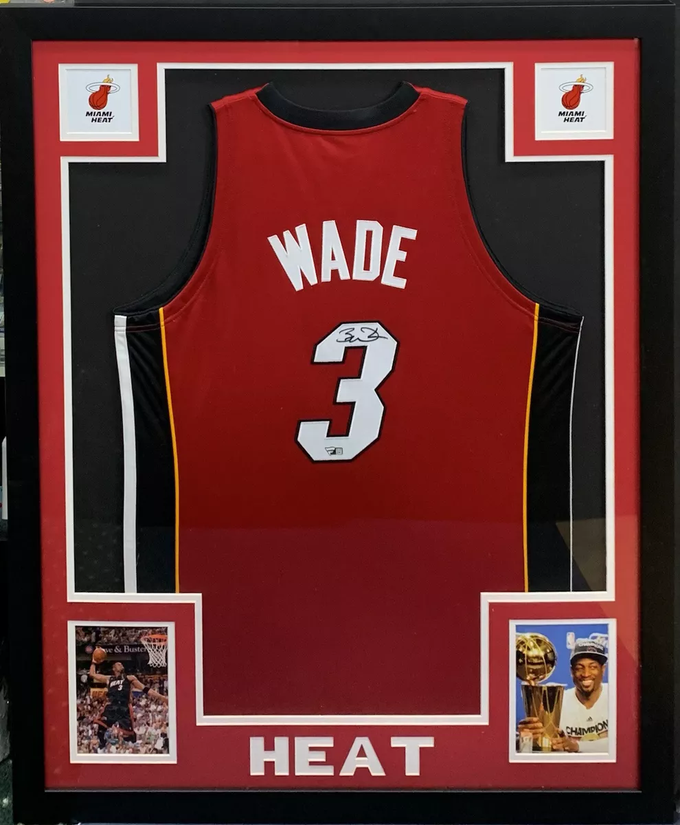 Fanatics Authentic Dwyane Wade Miami Heat Autographed Red Mitchell & Ness  Authentic Jersey with Vice City