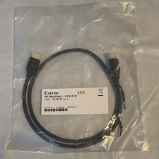 Extron DP Ultra Plus/3 DisplayPort Cable 3ft 26-753-03 New