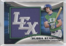 2014 Topps Pro Debut Manufactured Hat Logo 46/99 Bubba Starling #MH-BS Patch 0d8