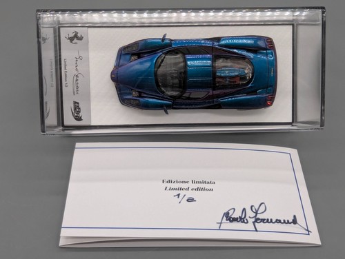 Modellini auto 1:43 BBR Ferrari Enzo Ferrari Camaleonte Limitato 1/2 pezzo scatola originale - Foto 16 di 24