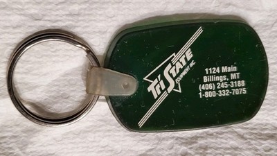 Vintage Tri State Equipment Inc Billings MT Keychain