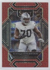 2021 Panini Select Club Level Red Prizm 39/49 Alex Leatherwood #286 pe8
