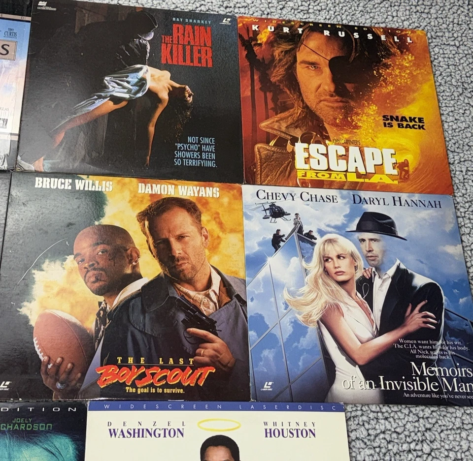 11 Action,Comedy Laserdisc LOT Nic Cage,Adam Sandler,Bruce Willis,Chevy Chase - Image 3 of 4